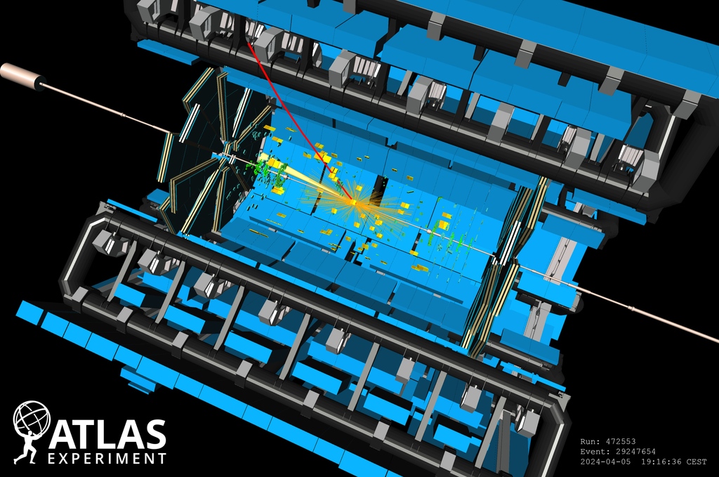 ATLASexperiment's tweet photo. #BeamTime is back at the LHC!

The ATLAS Experiment has recorded its first 13.6 TeV collisions of 2024! This marks the beginning of physics for the third year of Run 3 of @CERN's flagship particle accelerator – and the start of an incredible new data harvest for ATLAS physicists. https://t.co/980iNcHk9Q