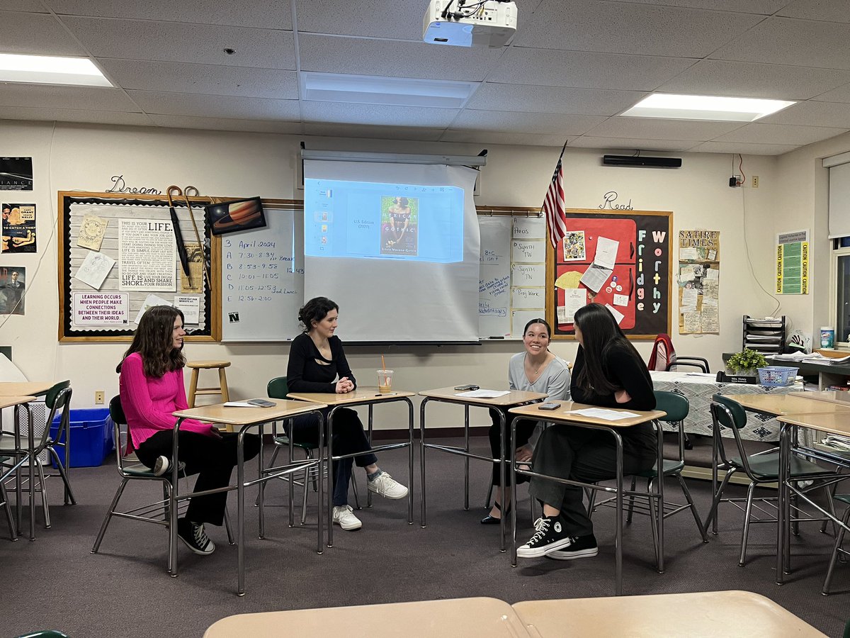 CLKirkpatrick's tweet image. ELA night at Nipmuc Regional HS did not disappoint. Poetry, discussion, and exhibitions of learning - a whole student-led conference! Always so impressed. @NipmucRegional #Nipmucpride #WeAreMURSD