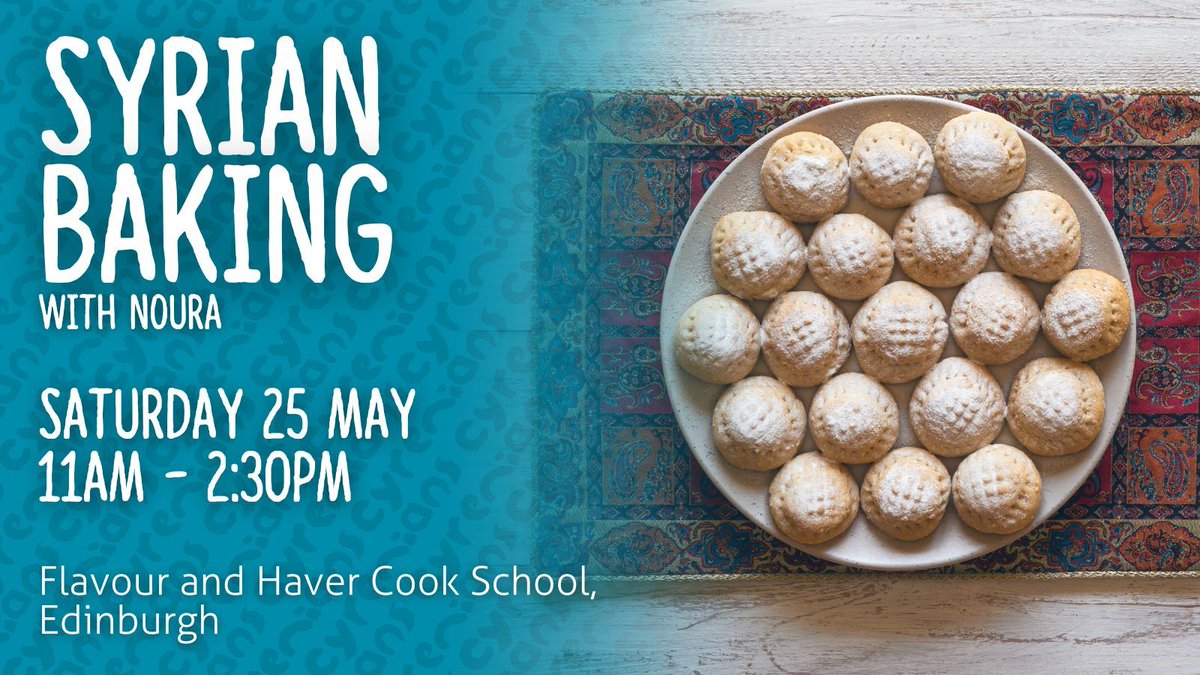 Learn how to make some yummy Syrian treats at our upcoming baking class! 😋 Want to make it a fun day out with friends? You can get access to the concession rate when you purchase two or more tickets in a single order. Book now: buff.ly/4awWIfo