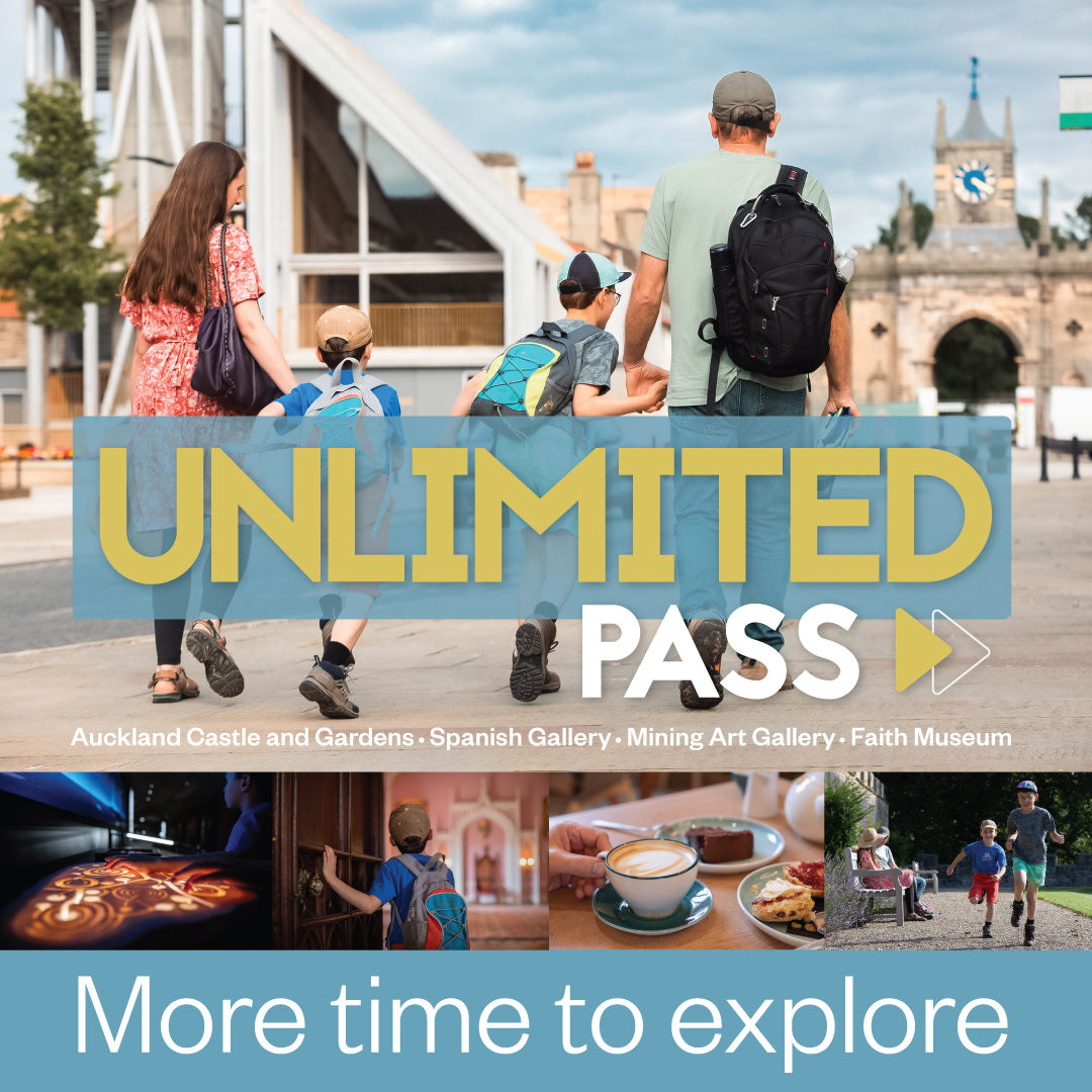 Our Unlimited Pass is the best way to discover everything The Auckland Project has to offer! Get one year Unlimited access to: 🏰 Auckland Castle and Grounds 🌿 Walled Garden 🖼️ The Spanish Gallery ⚒️ The Mining Art Gallery 🏛️ Faith Museum Get yours 👉 aucklandproject.org/unlimited-pass/