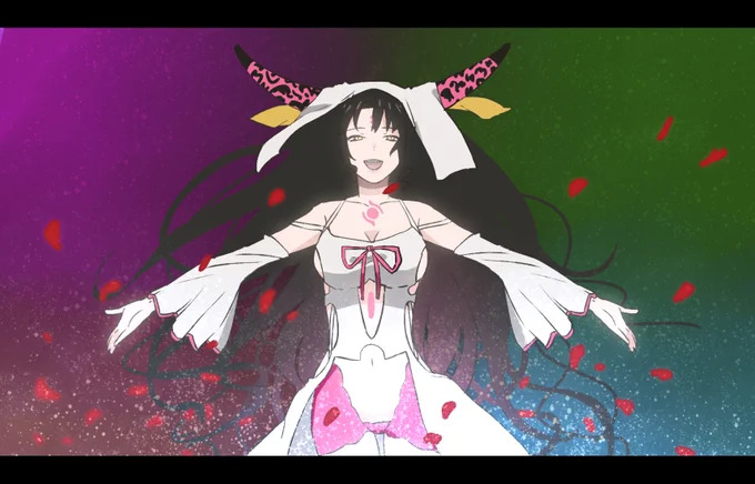 某賭け狂うアニメEDのキアラverとか#最近フォローした人は知らない過去絵を晒す 