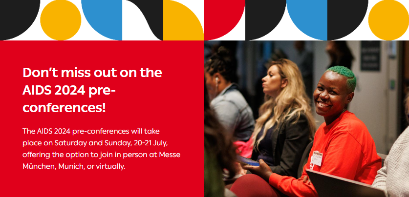 🌐 Join us in #Munich or virtually on Saturday, 20 July as the IAS hosts the #AIDS20204 pre-conference, 'Shutting out HIV: Exploring key immune strategies of #HIV vaccines'. ✅ Learn more about this pre-conference & all the pre-conferences now! bit.ly/4aeR2qL