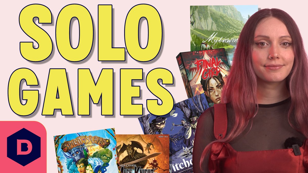 Looking to play a game this weekend, but don't want to organise multiple schedules with friends? Then check out our list of the best solo games to play in 2024 🎲 youtu.be/DaLJp3rIZs0