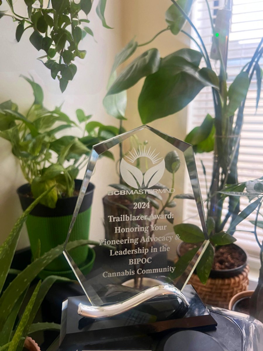 Anyway, I got this beautiful trailblazer award last night alongside @juliaforboston, @LizForBoston & so many other amazing trailblazers in this industry. Thank you to BCB Mastermind.