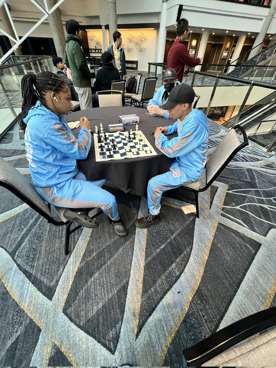 Wishing our Englewood STEM Chess Team the best of luck at the National High School Chess Championship 📣