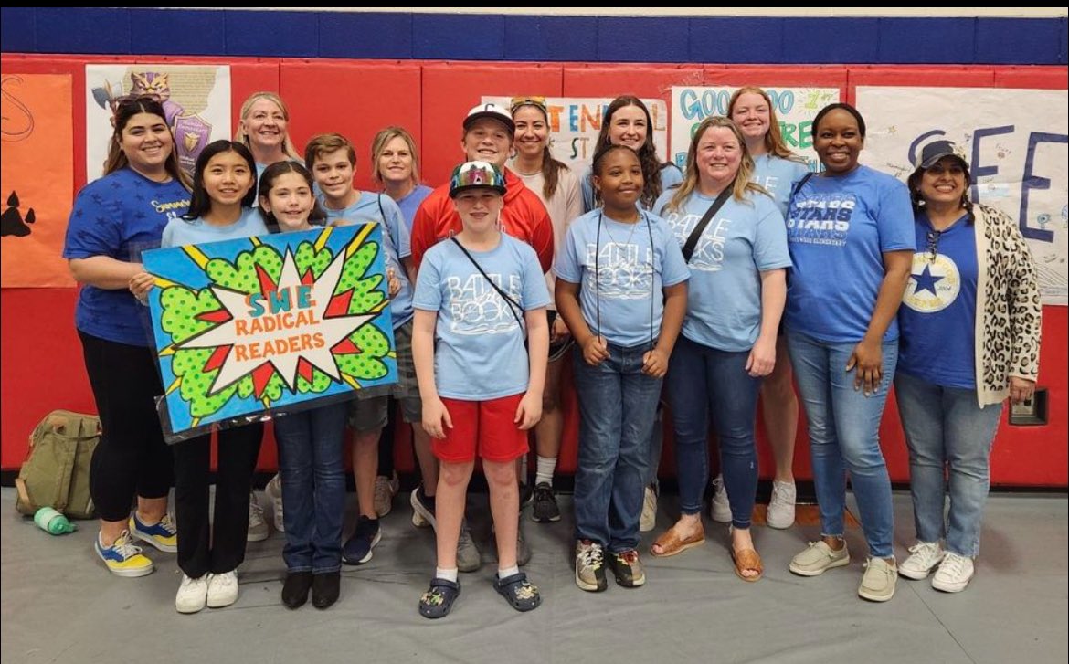 So proud of our Battle of the Books team and our AMAZING librarian <a href="/texas90girl/">Tracy Stewart</a> for their 3rd place finish!  Way to go Radical Readers!! <a href="/HumbleISD_SWE/">Summerwood Elementary</a>