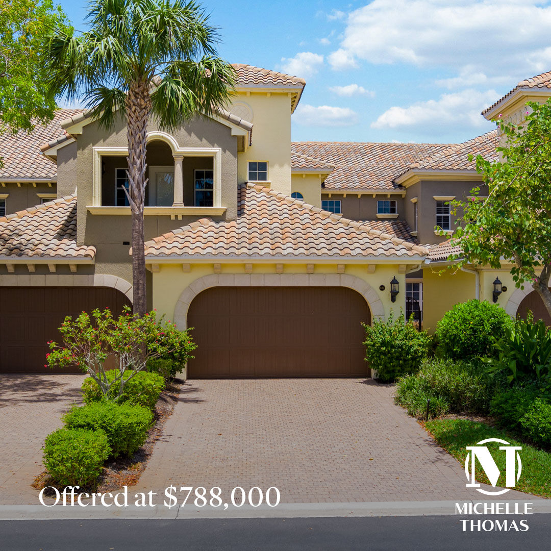 Just Relisted: 

3725 Montreux Ln #102 #NaplesFL
3 Beds | 3 Baths | 2,237 Sq Ft 
Offered at $788,000

View listing: bit.ly/3xsy3ub 

Michelle Thomas SWFL Real Estate Agent 
239.788.0856
michellet@michellethomasteam.com

#michellethomasteam #sothebysrealty #naplesflorida
