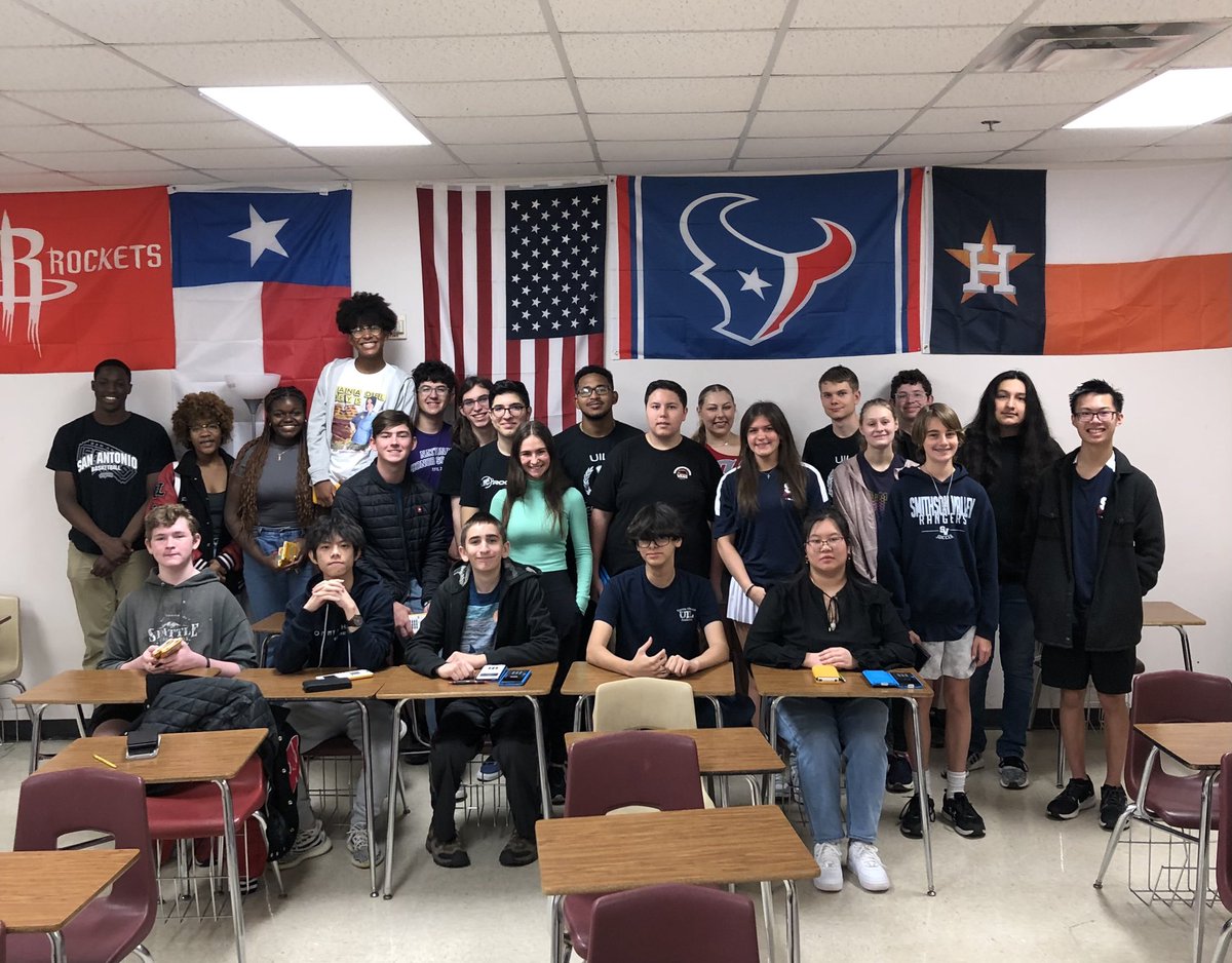 District 26-5A Calculator competitors. You can be sure these are some of the brightest students at their schools. 70 questions, 30 minutes. Ready, set, go!