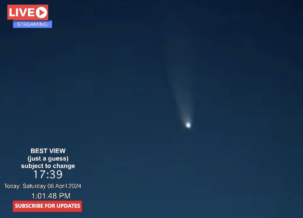 NilBerlin's tweet image. Even though we won&apos;t be witnessing the full solar eclipse or the amazing planetary alignment in 2 days, we can still catch a glimpse of the Devil&apos;s Comet from Berlin. How exciting! #AstronomyLovers #DevilsComet #BerlinSkies #onceinalifetime