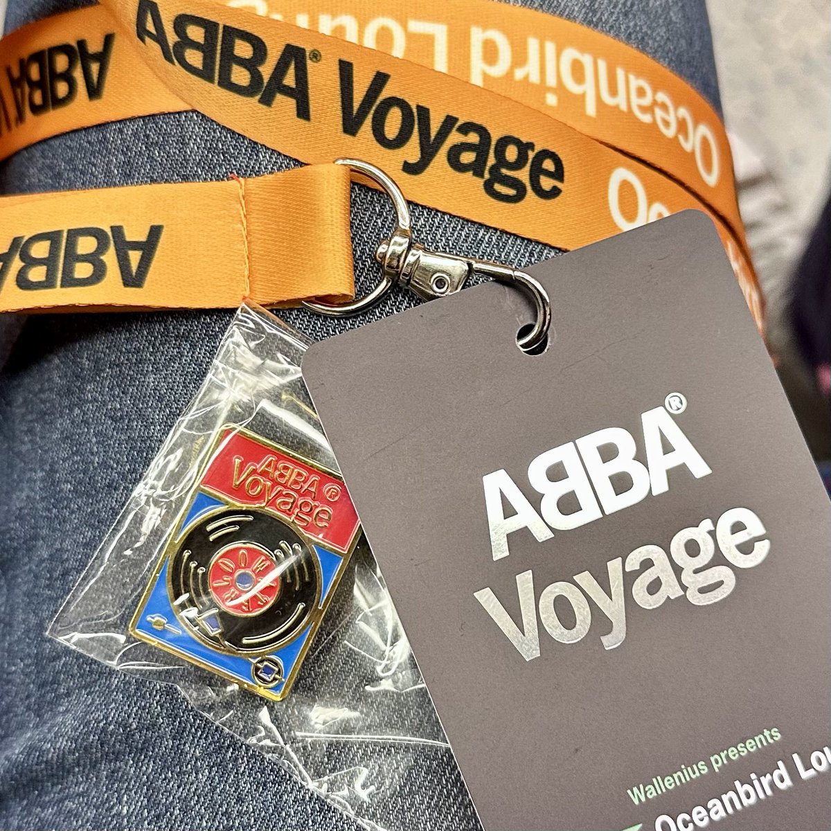 Gonna treasure my #ABBA50th souvenirs from @abbavoyage today! What is your most treasured item of #memorabilia? I’ll be with you from 7-10pm @magicfm with your #SatEvening soundtrack magic.co.uk #Waterloo50