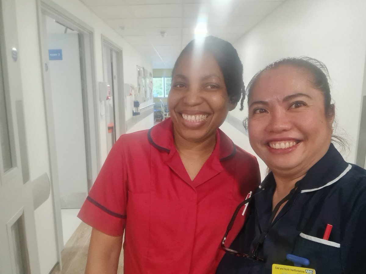 Im so happy for my dearest friend and my guide, being my new boss for acute medicine makes me proud to work here even more with the best and inclusive team for @enherts. Congratulations to you Matron Claudia!
