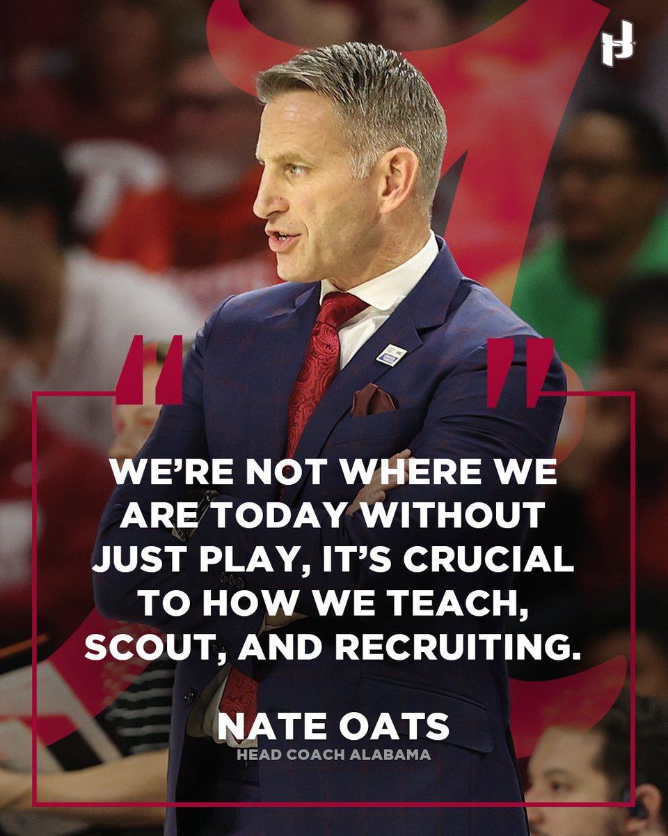 🗣️ Nate Oats, Head Coach #TeamJustPlay X @AlabamaMBB #MFinalFour