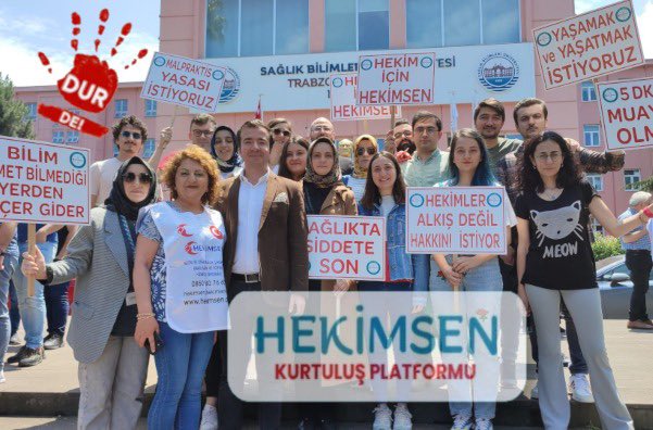 Değerli meslektaşlarım, Hekimsen üyelerimiz, Kurum Temsilcilerimiz, Hekimsen İl Temsilcilerimiz ve Şube Başkanlarımız

Bizler, Hekimsen Kurtuluş Platformu adı altında, neden bu yola çıktık?

Hekimsen gönüllüsü ve haklarımızın takipçisi olarak, sendikamızın eylemlerinde ön safta