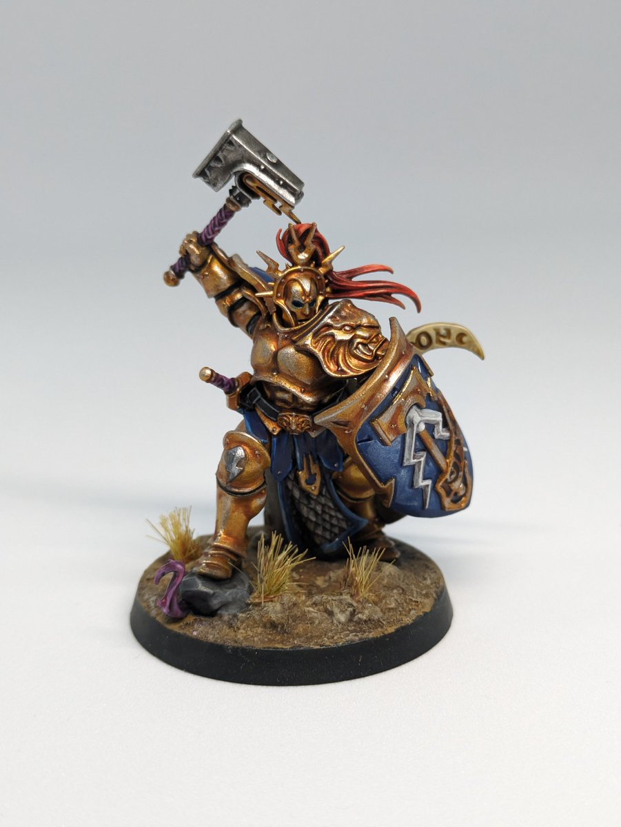 GClutchzilla's tweet image. 完成しました！
オレはまだ戦える！(泣)
#warhammer #ウォーハンマー #liberator #リベレイター #リストラ