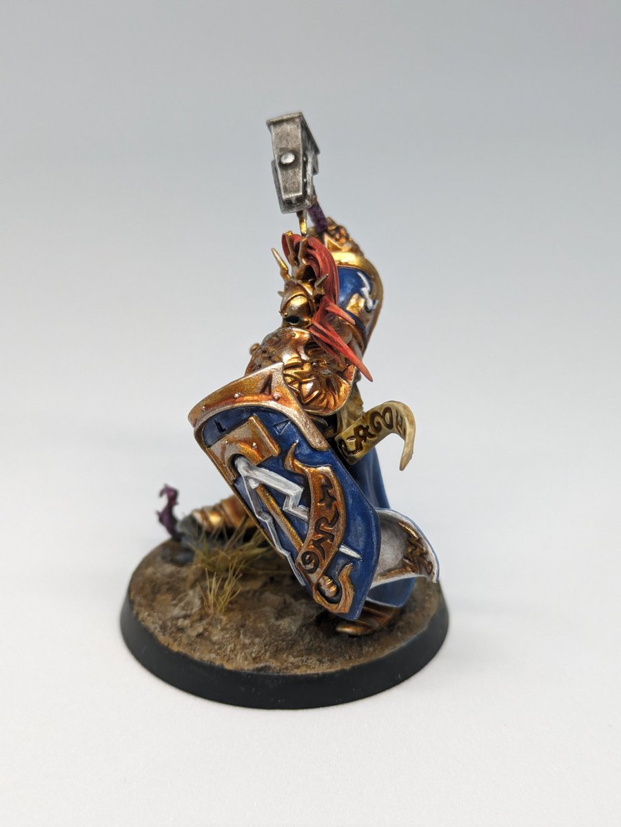 GClutchzilla's tweet image. 完成しました！
オレはまだ戦える！(泣)
#warhammer #ウォーハンマー #liberator #リベレイター #リストラ