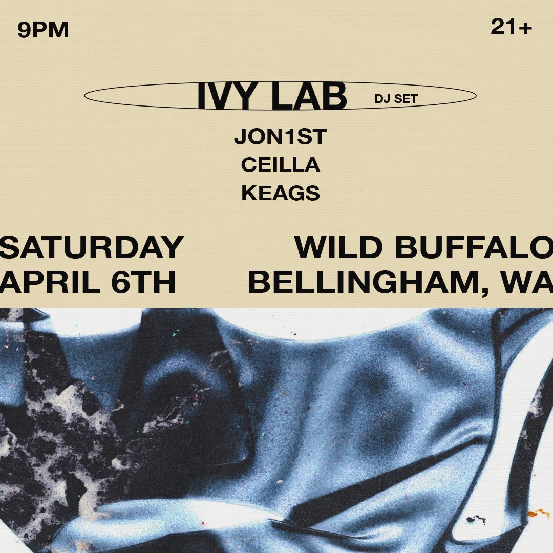 TONIGHT 🔊 Do not miss Ivy Lab for their Wild Buffalo debut alongside special guest, London’s Jon1st! Joined by local heavy hitters Ceilla & KEAGS. Get your tickets NOW thru the link in bio 🎟️