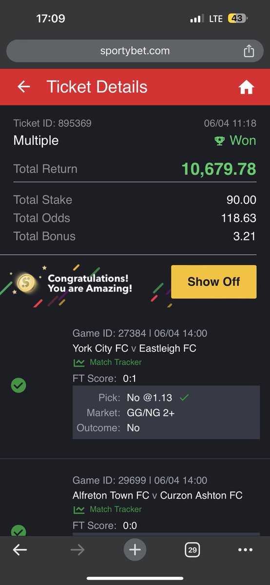 OddsVillage's tweet photo. BOOOOOOOOOOOOOOOOOOOOM
✅✅✅✅✅✅✅✅✅✅✅✅✅

Drop Your Won Slips 🔥🔥🔥🔥🔥🔥 https://t.co/ECoLNN0Zbj