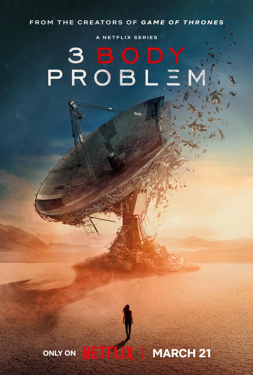 In AWE with this series! 👀 
Watch it! 📺 
You’re welcome. 😉 
#netflix #thethreebodyproblem