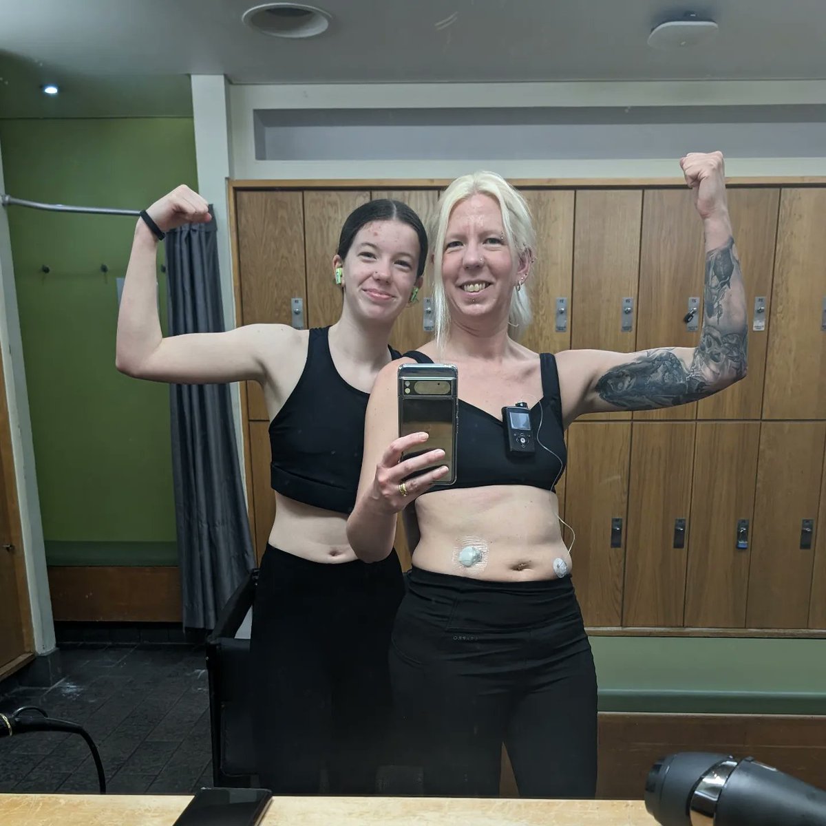 Enjoying gym sessions with Hannah ❤️ The affect it's had on her mental health, both physically and mentally has been amazing and I'm so proud of her. This, along with CAMHS support (albeit a long wait) is what she needed #Assault #ChildMentalHealth #Support #NuffieldCwmbran