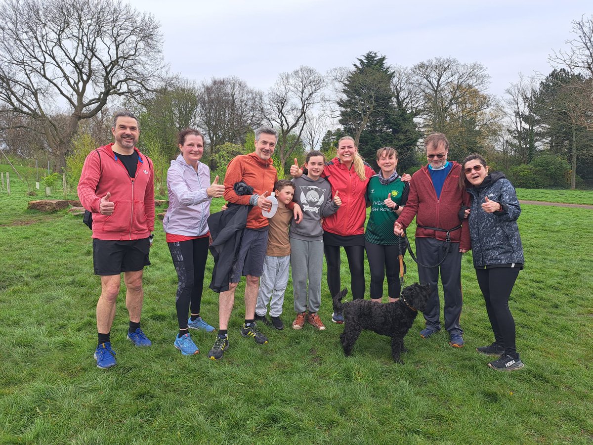 Our Ramblin Rovers @croxhallparkrun @Princesparkrun @Dolgellau @suttonmanorpr @parkrunUK @parkrunIE @LiverpoolIC Well done to all @EllieByrnecllr @thedustyteapot @LiverpoolTweeta @Lpoolwolfetones @MaureenRoyce @IrishInstitute #imbackingthegreen🇮🇪💚 👍👊💪💪