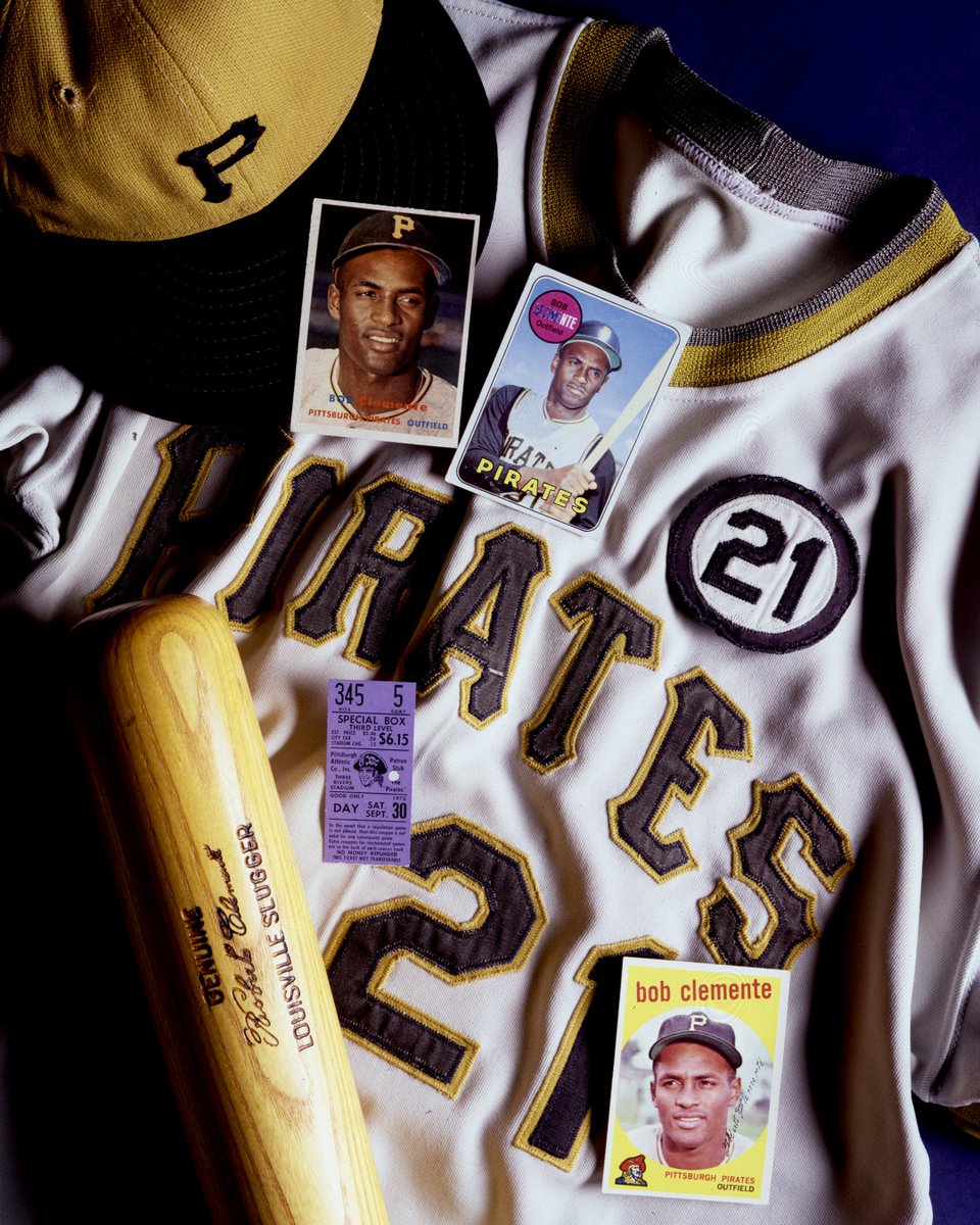 “I would like to be remembered as a ballplayer who gave all he had to give.” The @Pirates retired Roberto Clemente’s No. 21 on this day in 1973, and The Great One continues to inspire millions around the world.