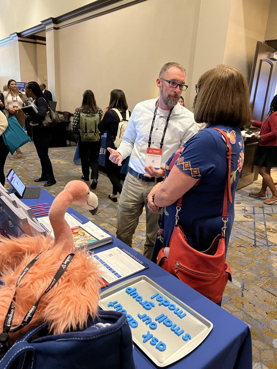 Did you catch us at the 2024 @ImpactFla Education Summit? #LastingerCenter Jessica and Ken connected with partners and shared our literacy and early learning work with participants from all around the state. Missed us? Learn about our work: lastinger.center.ufl.edu/work/