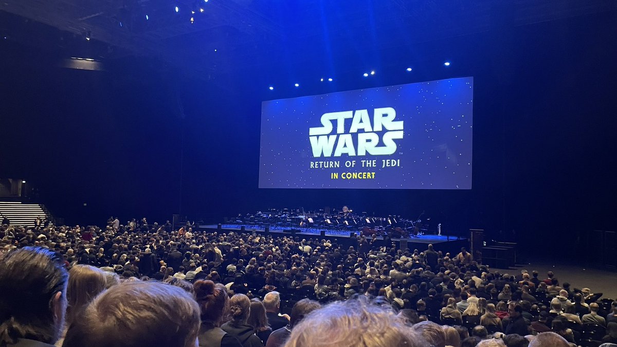 Return of the Jedi with the Stockholm Concert Orchestra, live in Oslo.