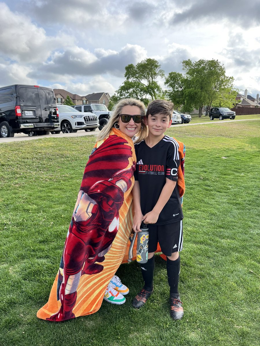 Tough loss today for my student, but boy, did he play well! Love watching my Legends in their element! ⚽️❤️🖤🤍 @LilyanaElem #5thgradefreedom #wearelegends #teachers 💛💙