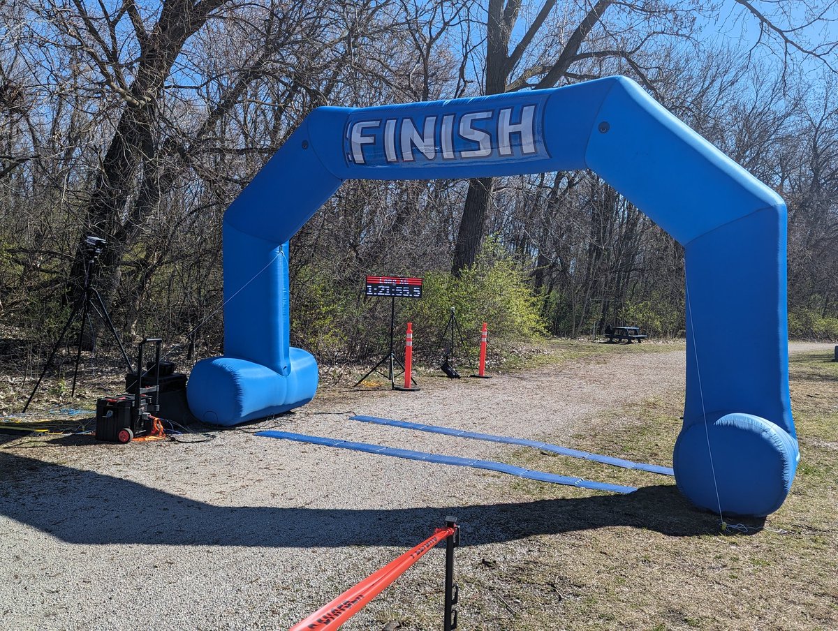 Something a little different today on our schedule. Over in Moline, Illinois for the Sylvan Island Stampede! Mountain Biking community is a fun group! We do have folks out at @BCHSTrack1 And at @WaldronHigh for invitationals today too. Results at abtiming.com