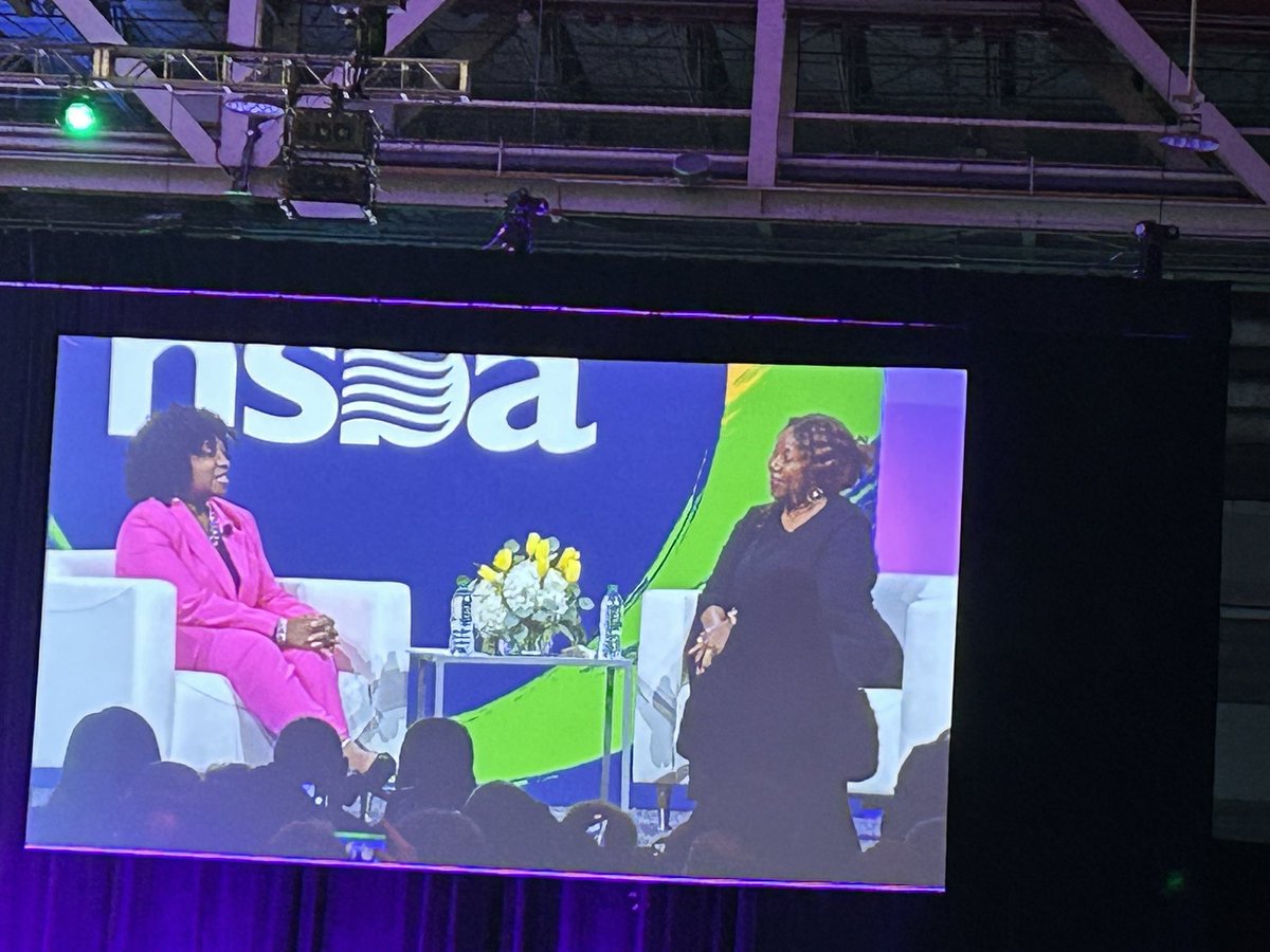 “You may not live to see the change but you have to stay in the fight” Ruby Bridges #NSBA24