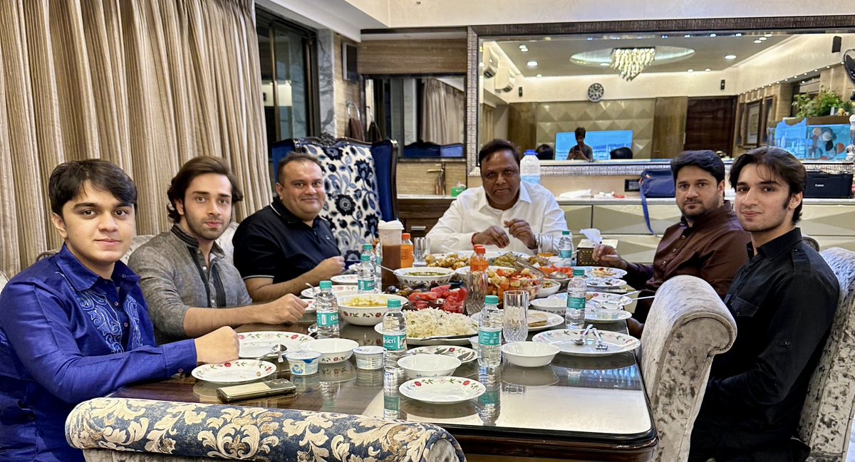 Happy to have today’s Roza Iftar with our Dear leader Shri Ashish Shelar ji (President #BJP #Mumbai - #MLA #Bandra West) at our Residence at Skyper Tower, Pali Road, Bandra (W) Mumbai. #RamadanKareem #Ramadan2024 #Roza @ShelarAshish ji @ikhalidBqureshi @BJP4Mumbai…