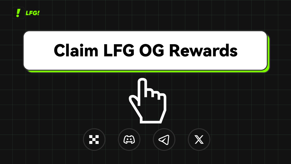 Logging in just got easier and quicker on #LFG! 🚀 

Now with Twitter/Discord/Telegram/OKX wallet integration, your gateway to endless fun and community interaction is just a tap away. Dive in and connect now!