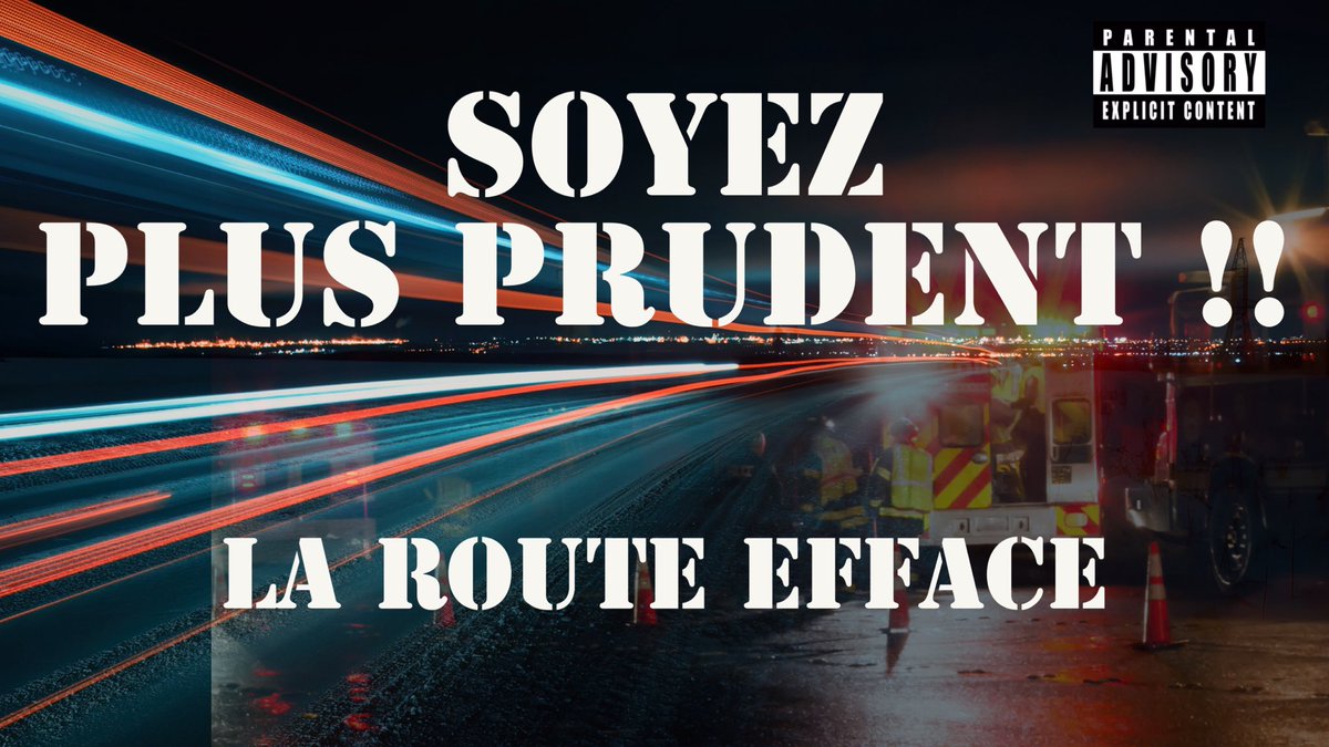 🚀 J'ai le plaisir de vous annoncer que 'La route efface' est MAINTENANT DISPONIBLE 🎶 Plongez dans un voyage musical unique en son genre. Cliquez sur le lien pour l'expérience complète ➡️ youtu.be/cQoYeWbBsBw #LaRouteEfface #NouveauSingle #Musique 🎧✨