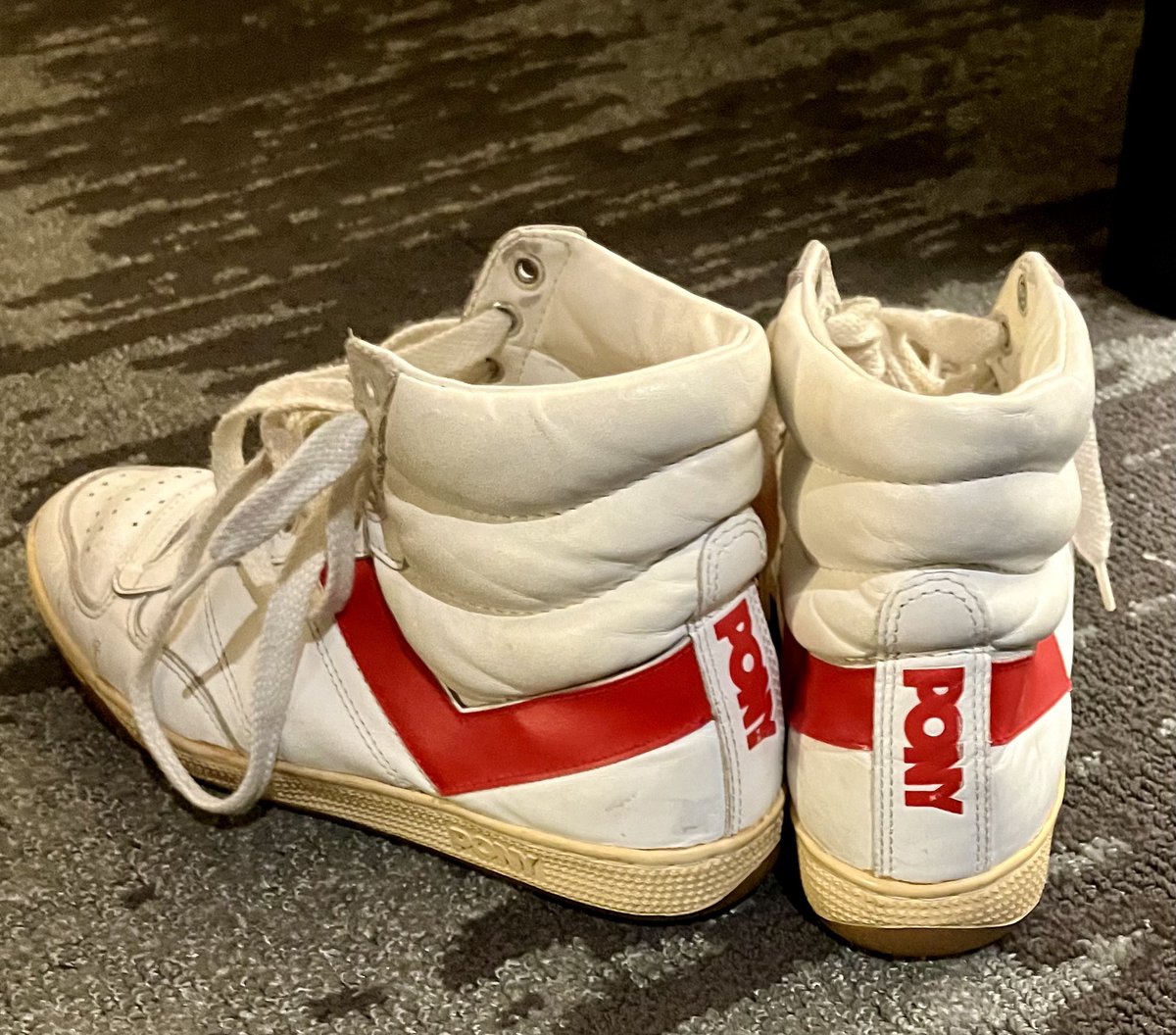 Worn twice, 41 years ago at The Pit. Gotta bring em back out today, right? Go Pack! ⁦<a href="/PackMensBball/">NC State Men's Basketball</a>⁩ #FinalFour