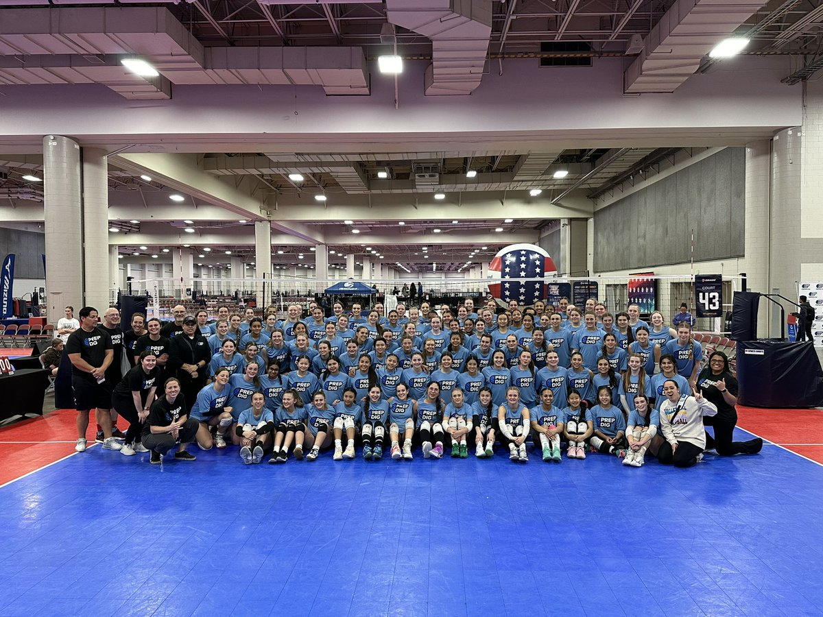 Had an amazing showing for our first session of the Salt Lake City Showdown Pre-Tourney Showcase held in conjunction with the National Qualifier last night for @usavolleyball and @PrepDig The energy in the gym was electric! So many amazing players!