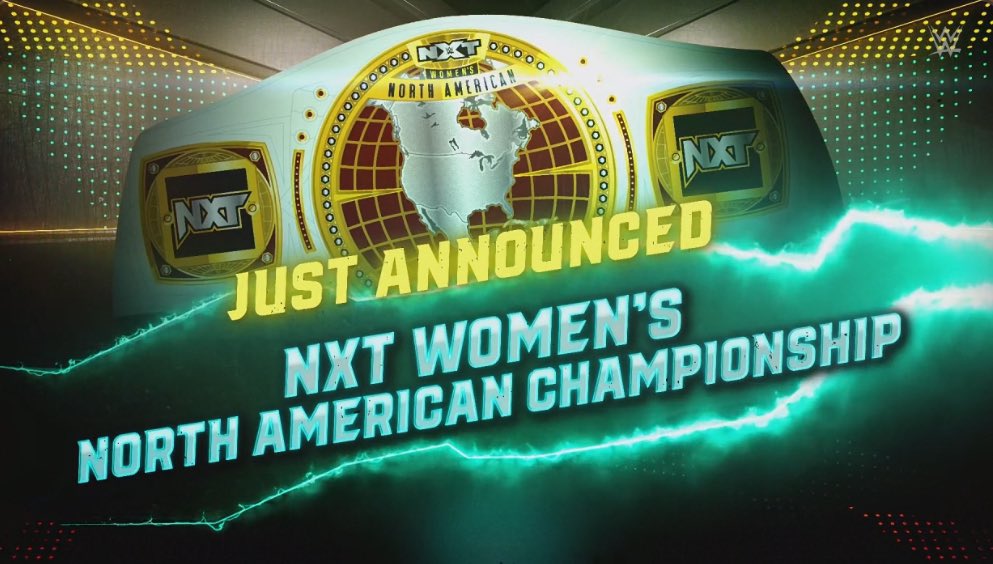 The perfect first Women's North American Champion. #NXTStandAndDeliver
