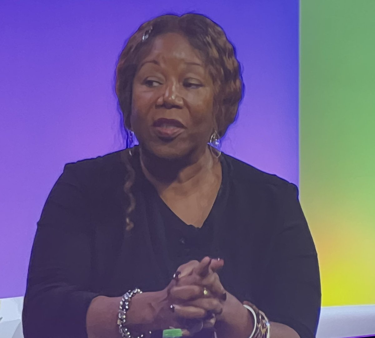 “We may not see the change that we are fighting for, but we still have to stay in the fight. “ @RUBYBRIDGES1960 #NSBA24