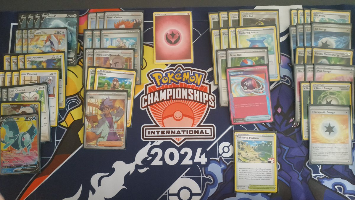 71/2600+ at EUIC 2024 with the best deck in the format!
Lugia is back, it has a few bad matchups but you just have to dodge them!
After going 1-2-0 I didn't expect to fly this high.
It could've been better but I misplayed and got DPP in R13 but I'm still very happy!
MUs below.