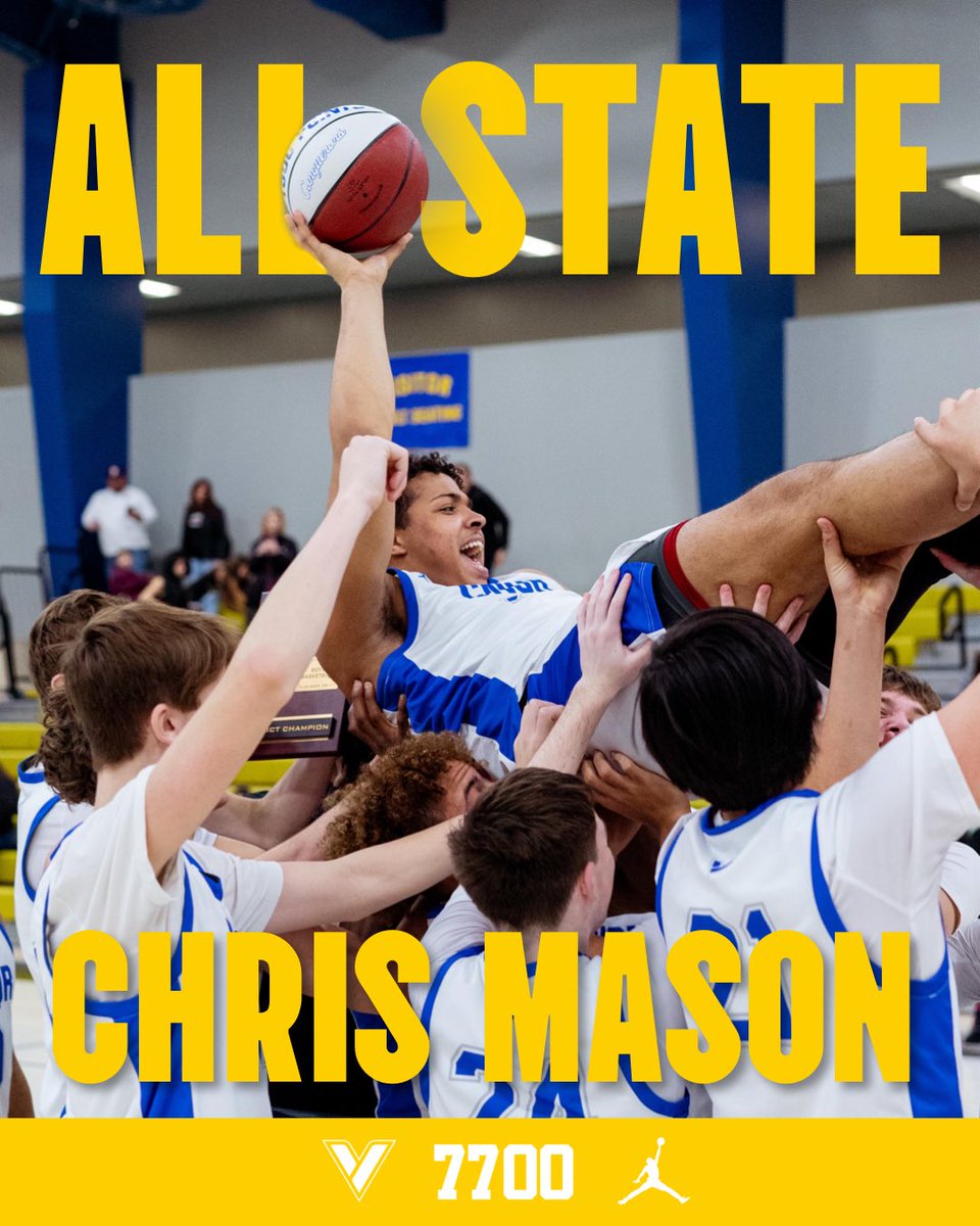 A deserving final accolade for <a href="/ChrisMason05/">Chris Mason</a>! Congratulations on being named to the All State team! Excited you will get to represent VCS one more time this summer! Limitless future! #CNQR #OKPREPS