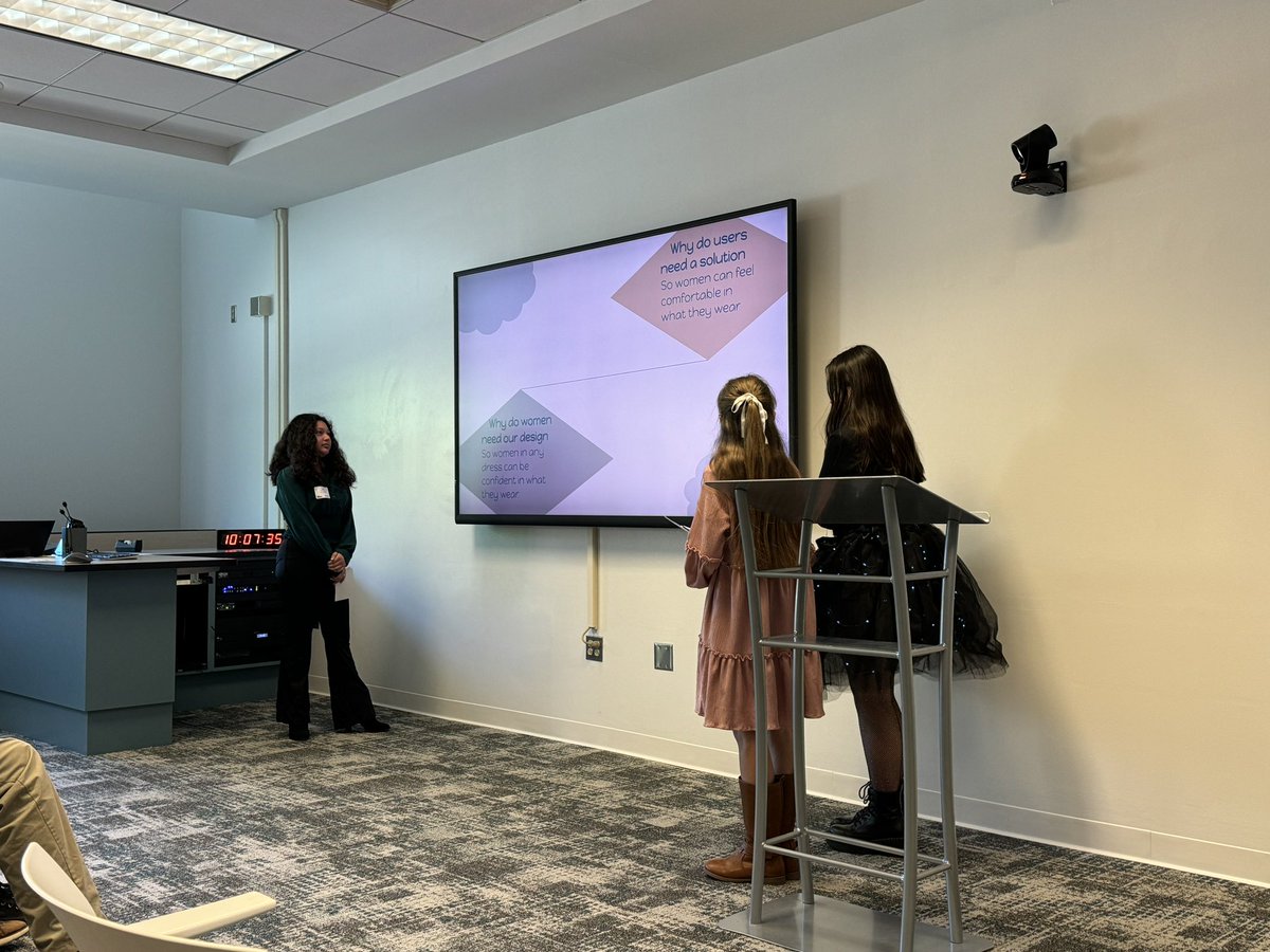 Over the last few weeks, these kids embraced the entrepreneurial spirit! The <a href="/ncsu/">ncsu</a> Design &amp; Pitch Challenges empowered students to tackle real-world issues &amp; pitch compelling solutions. Proud of their dedication to making a difference! #HilburnMakers <a href="/HilburnAcademy/">Hilburn Academy PreK-8</a> @STEM_WCPSS