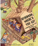 Just in time for Passover comes @WriterRebeccaGL’s lively mysterythat asks children to help find the elusive after seder “afikoMAN.” This perfect rhyming read-aloud is accompanied by Noa Kelner’s detailed, amusing & engrossing art. #SeferTov #ChewyReviewy #amwriting #kidlit