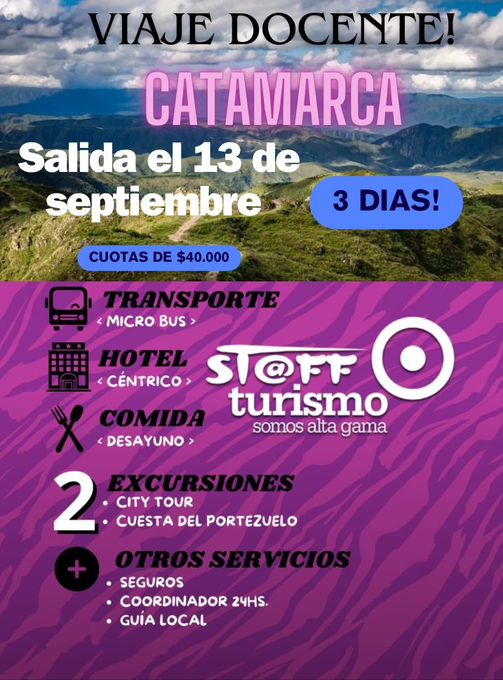 #formosa #turismo #argentina #catamarca #diadelmaestro