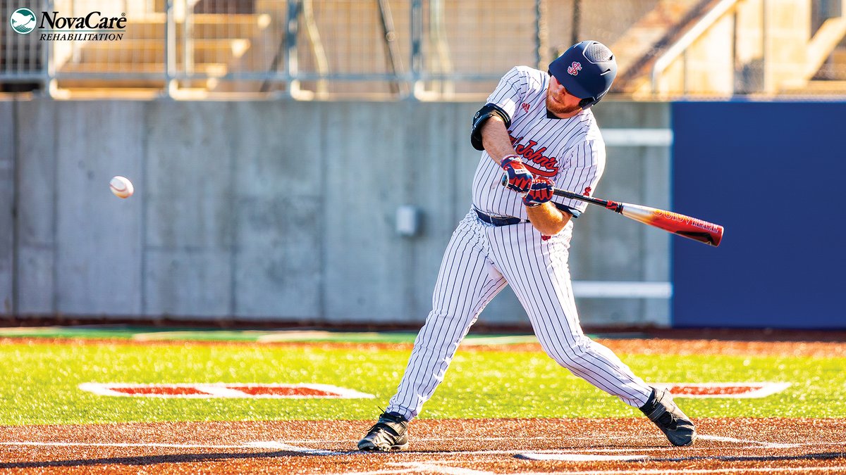 @SJU_Baseball's road doubleheader at Gustavus Adolphus starts in 30 minutes (1 p.m.) in St. Peter! STATS: gogusties.com/sidearmstats/b… VIDEO: miacsportsnetwork.com PREVIEW: gojohnnies.com/news/2024/4/5/… #GoJohnnies #d3baseball