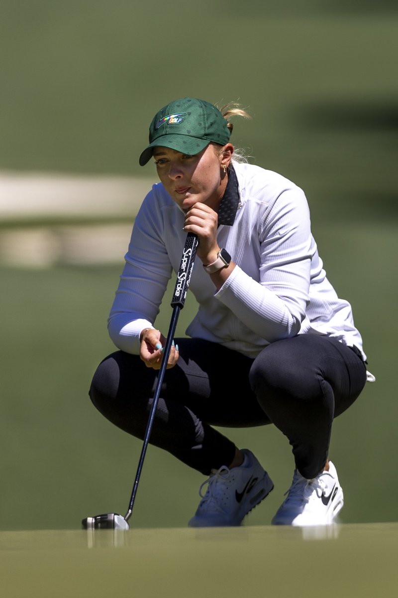 With a sixth birdie on the day, Bailey Shoemaker takes the solo lead at the Augusta National Women's Amateur. #ANWAgolf