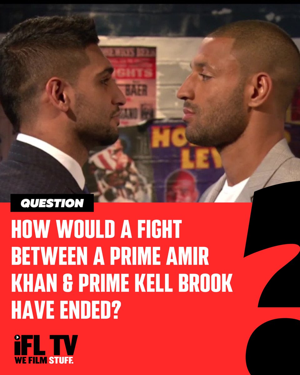 PRIME @AmirKingKhan 🆚 PRIME @SpecialKBrook...

Who'd have won and how? 👀

#AmirKhan | #KellBrook | #BoxingFans