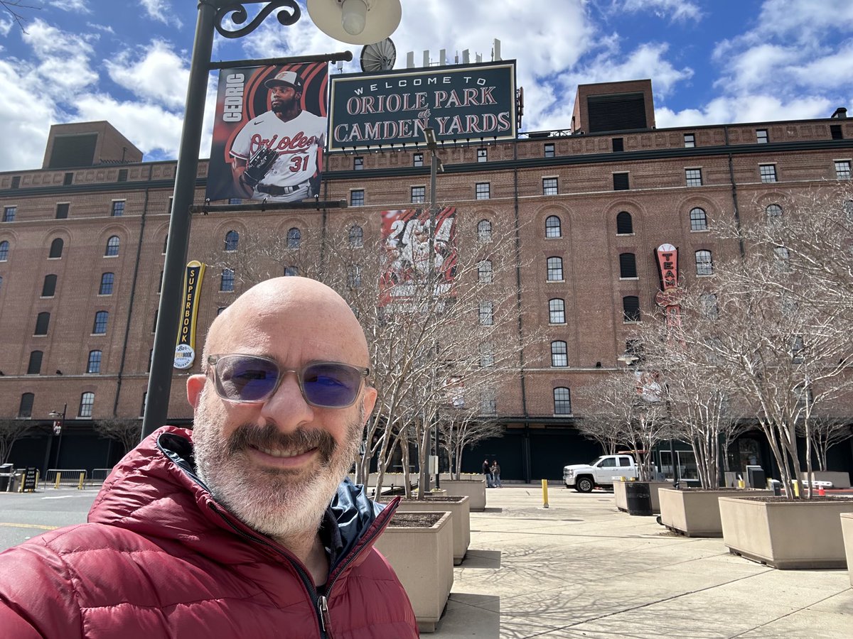 Greetings from #opacy #camdenyards Had the pleasure to work in front offices here, and also the old memorial stadium