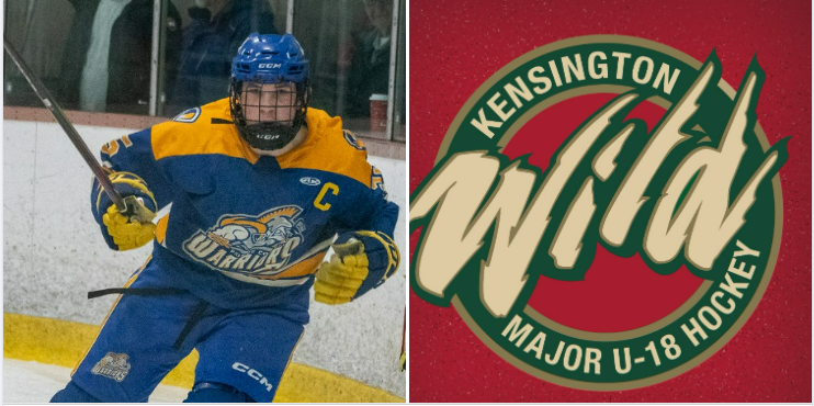 GOOD LUCK!!
Good luck to the @kensingtonwild in the championship game tomorrow afternoon at the Atlantic Major U18-AAA in East Hants, NS!
Our captain, Drew Murphy, has been playing this weekend and will dress in the gold medal game!  We are proud of you #55!
#GoWildGo