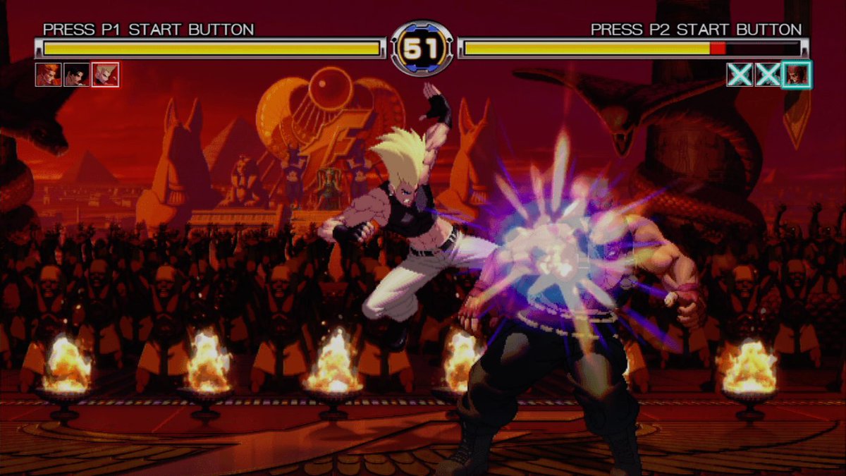 ATRyoSakazaki's tweet photo. #KOFXII Beta screenshots 🧵
#SNK #KOF https://t.co/paklCSOaai