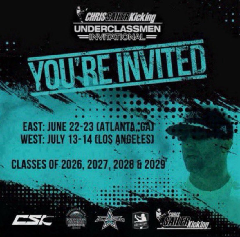 I’m so grateful to be invited to the @CSKRECRUITING underclassmen see y’all soon!!🙏🏼 @1CoachKelley @WestburyFB