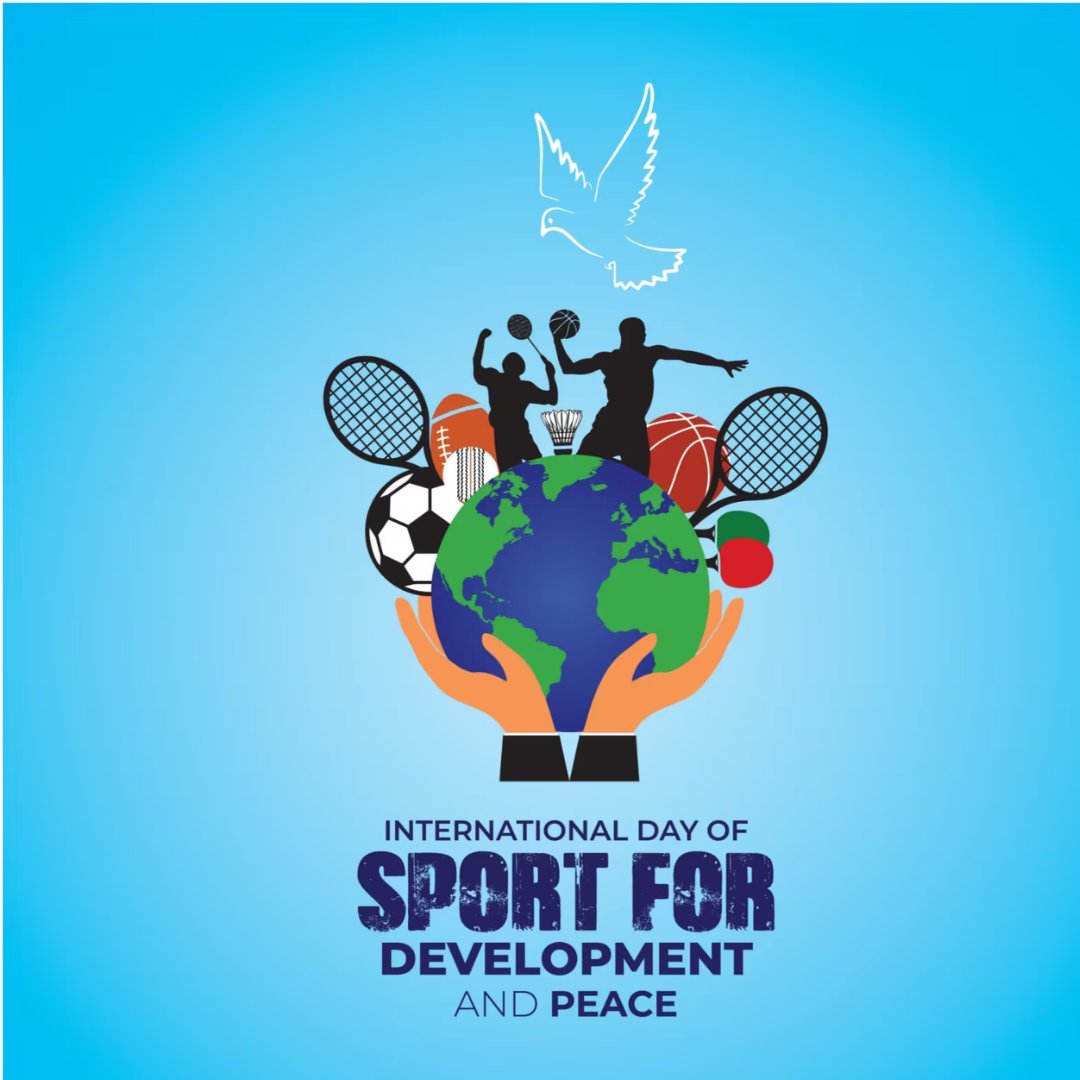 On this International Day of Sport for Development and Peace, let's celebrate the transformative impact of sports on individuals and communities, paving the way for a healthier, more harmonious world. 🌍⚽